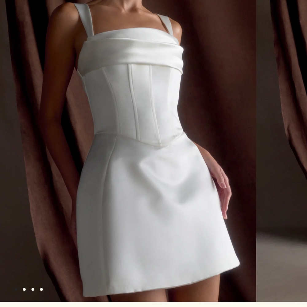Meshki White Mini Dress
